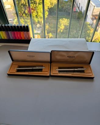 Penna Aurora Marco Polo a sfera e stilografica