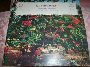 Disco Vinile 33 giri Igor Stravinsky -La sagra del