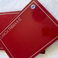 LANCIA THEMA FERRARI libro/brochure 1987 originale