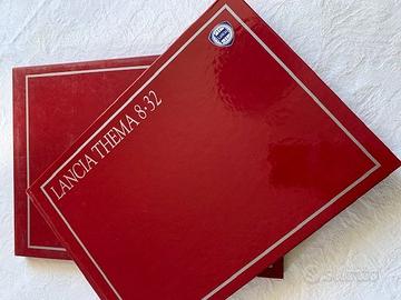 LANCIA THEMA FERRARI libro/brochure 1987 originale