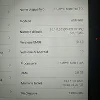 tablet Huawei T10