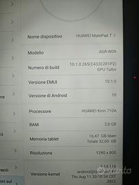 tablet Huawei T10