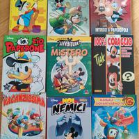 9 fumetti disney vari