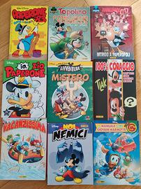 9 fumetti disney vari