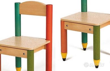 Tavolino + sedia Foppapedretti bambino