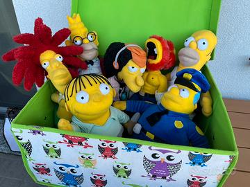 Collezione peluches Simpson