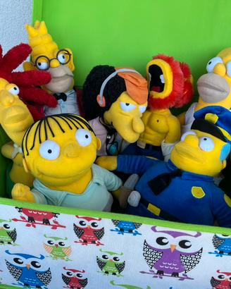 Collezione peluches Simpson