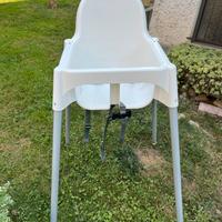 Seggiolone con cintura