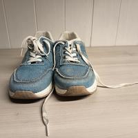 Sneaker Bestelle - Effetto Denim Blu - Taglia 38