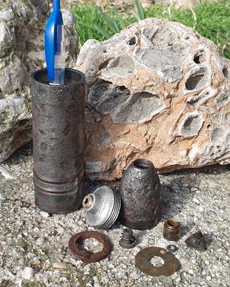 Ww1 37 KUK Austria Scavo Raro Portapenne 3,7cm