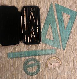 Set disegno tecnico scuola-ufficio-casa