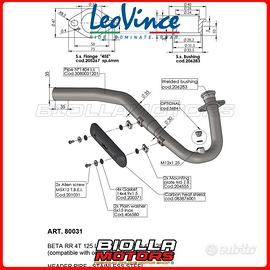 Collettore leovince 125 4t