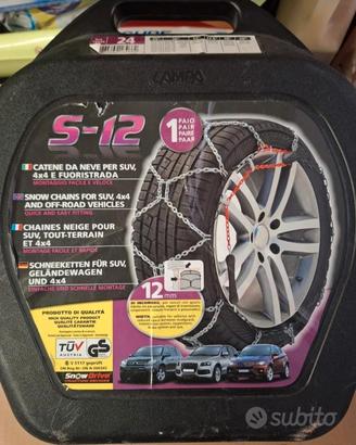 Catene da neve auto Suv 12 Misura 24