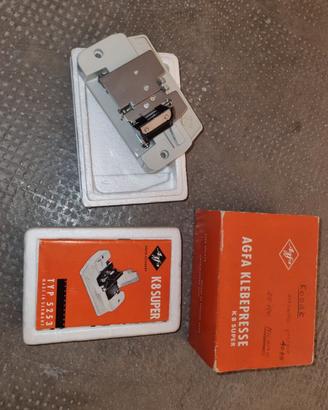L'Agfa Klebepresse K8 (salda pellicola Super8)