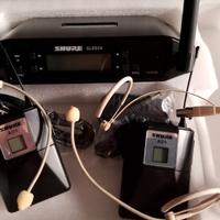 2 radiomicrofoni ad archetto (headset)