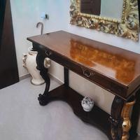 consolle  con specchio