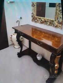 consolle  con specchio