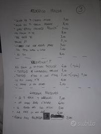 Libri Federico Moccia- Valentina F.- Loredana Fres