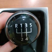 POMELLO CAMBIO 5 MARCE CON CUFFIA IN PELLE VW GOLF