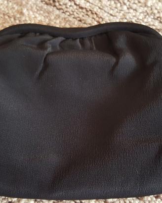 Elegante pochette nera da sera