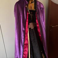 Vestito carnevale anna disney originale 8/9 anni