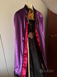 Vestito carnevale anna disney originale 8/9 anni