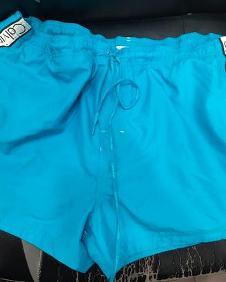 Costume da uomo Calvin Klein turchese 52/54