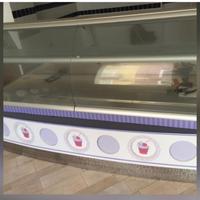 Bancone vetrina caldo