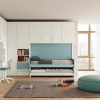 CAMERETTA A PONTE+LETTO A CASTELLO CON SCRIVANIA