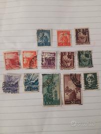 francobolli italiani del 1946 in poi