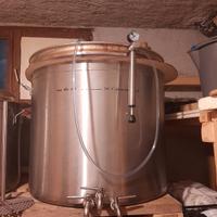 Contenitore fermentatore vino da 350 L