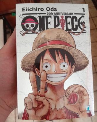 one piece silver 20 anniversario 