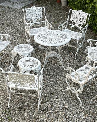 Set da giardino Vittoriano originale  inglese in g