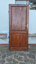 Coppia di porte in abete massello
