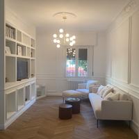 DIVANO E POLTRONA BIANCO LATTE WESTWING TEDDY