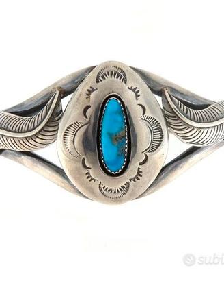Bracciale argento 925 sterling "Navajo" donna