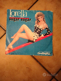 45 giri Lorella Cuccarini Sugar Sugar