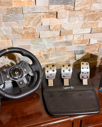 Logitech G920 + Leva Cambio Manuale (Xbox/PC)