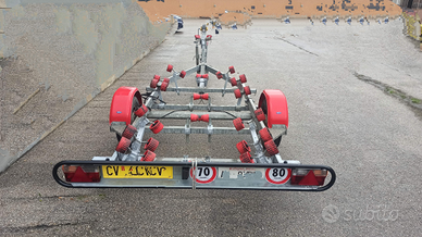 Rimorchio per trasporto Barche "Umbra Rimorchi"