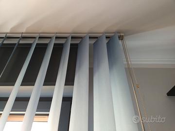 Binario per tenda a bande verticali