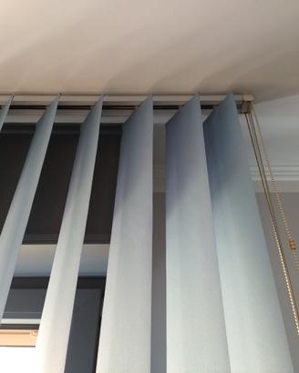 Binario per tenda a bande verticali