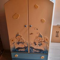 armadio per bambini