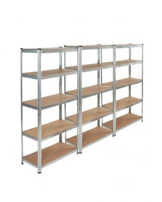 3 scaffale 5 ripiani,  180x90x40 nuovo