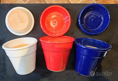 vasetti ceramica colorati molto belli