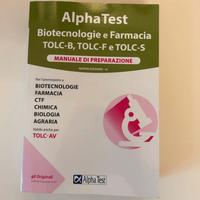 Alpha Test Biotecnologie e farmacia, TOLC-B,F,S