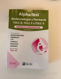 Alpha Test Biotecnologie e farmacia, TOLC-B,F,S