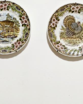 PIATTI DA COLLEZIONE serie "CHURCHILL WILDLIFE SCE