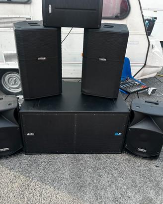 IMPIANTO AUDIO PROFESSIONALE