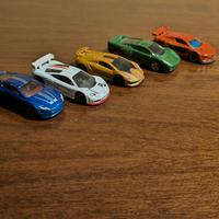 5 Auto Hot Wheels Originali - McLaren Aston Martin
