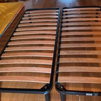 Due reti a doghe 80x 190 cm